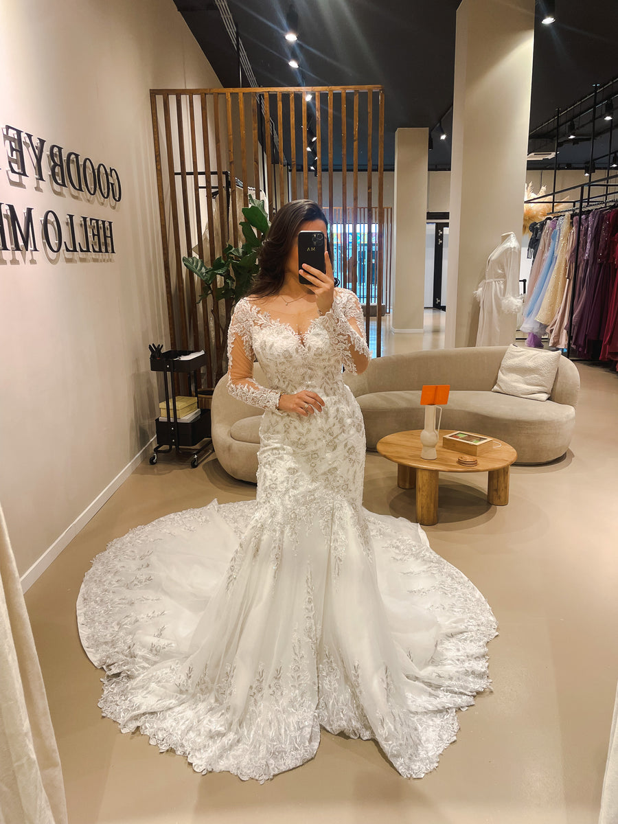 SALE Wedding dress - Sally mermaid